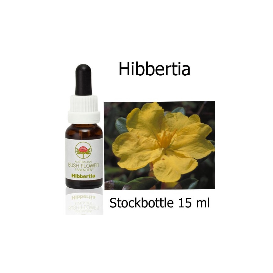 Hibbertia Australian Bush Flower Essences stockbottles