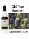 Old Man Banksia Australian Bush Flower Essences stockbottles