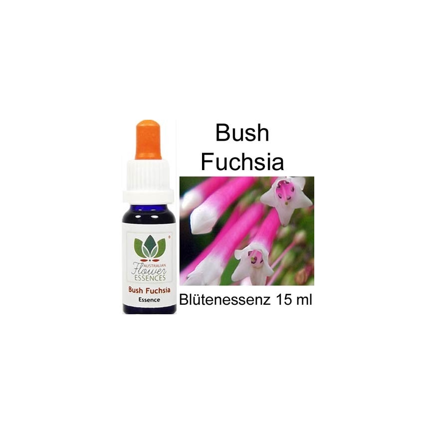 Bush Fuchsia Australische Blütenessenzen Australian Flower Essences 15 ml