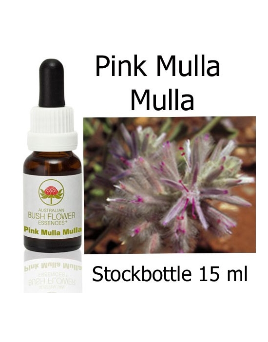 Pink Mulla Mulla Australian Bush Flower Essences stockbottles