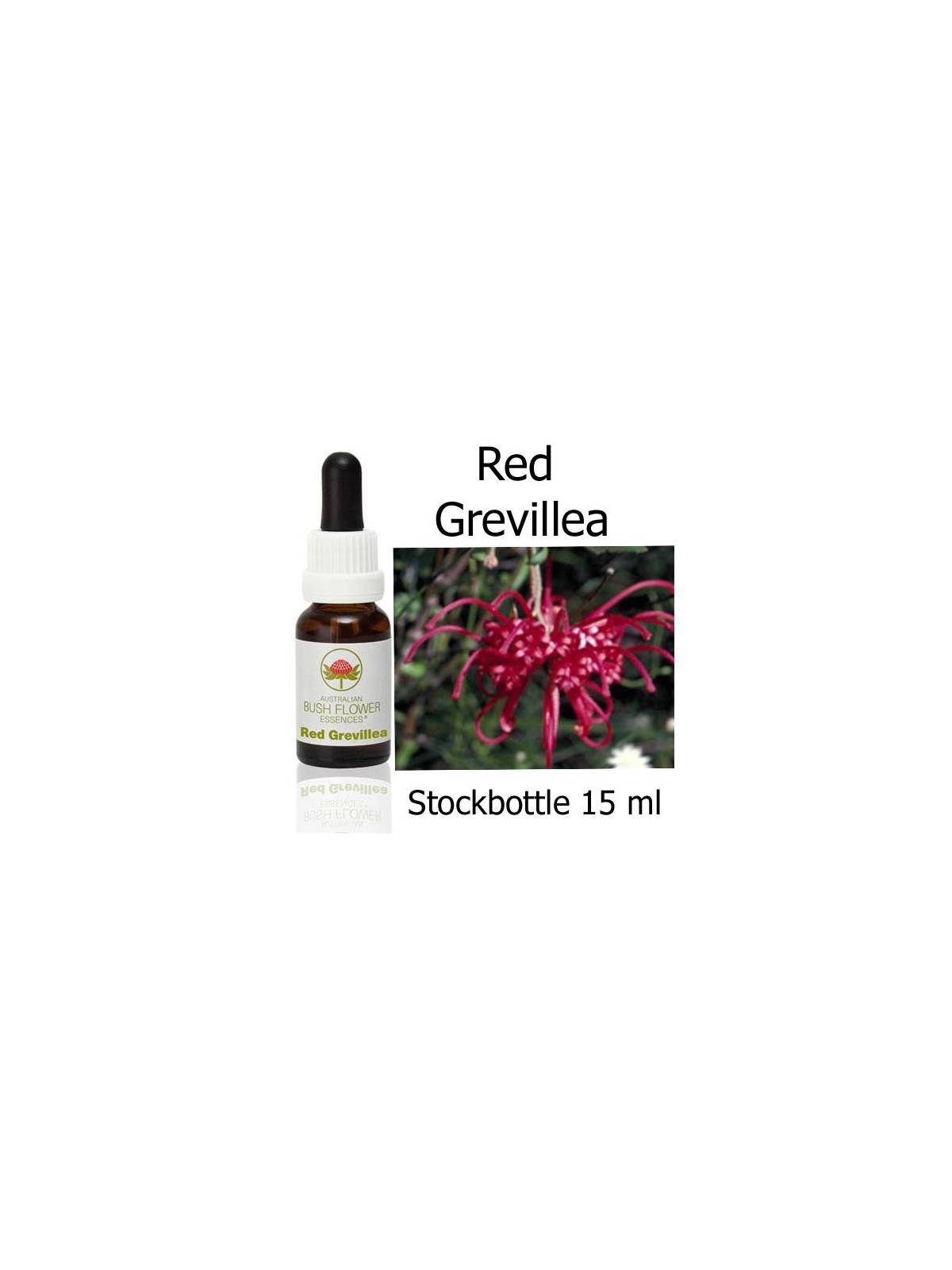 Fiori Australiani Red Grevillea Australian Bush Flower Essences stockbottles