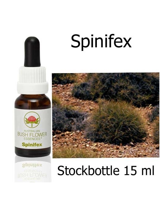 Australische Buschblüten Spinifex Australian Bush Flower Essences Stockbottles