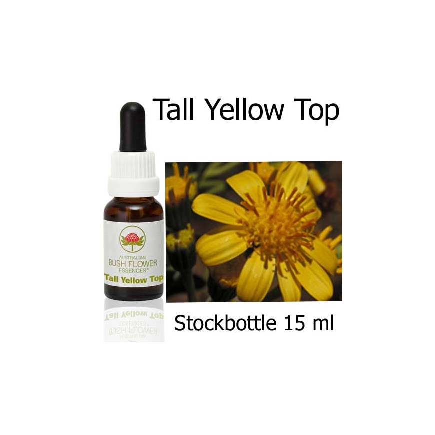 Tall Yellow Top Australian Bush Flower Essences stockbottles