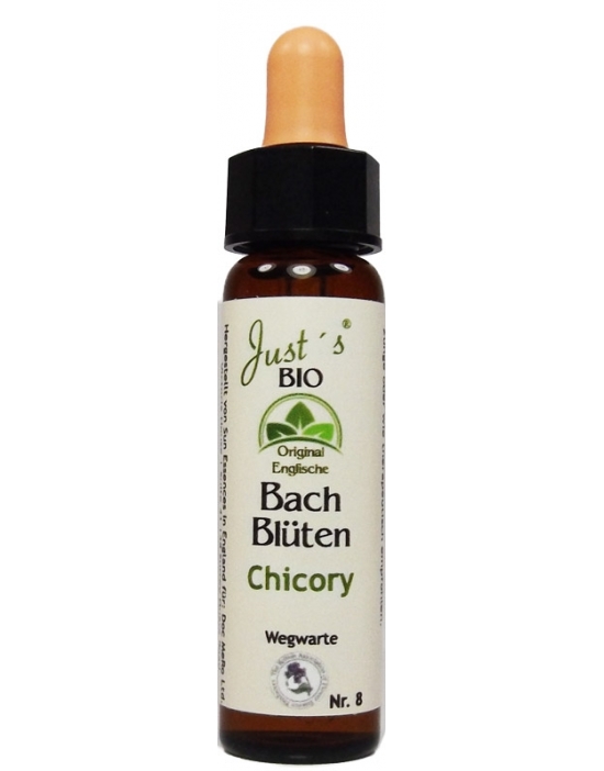 original english organic Bach Flower Essences No. 8 Chicory