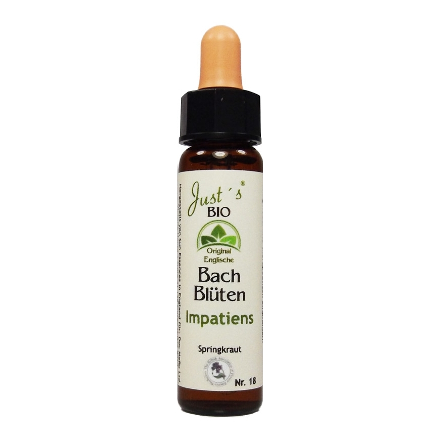 Impatiens no. 18 Organic Bach Flower Essences original english quality