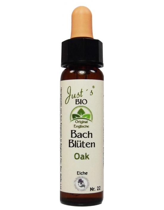 Oak Eiche original englische Bio Bachblüten Tropfen Nr. 22