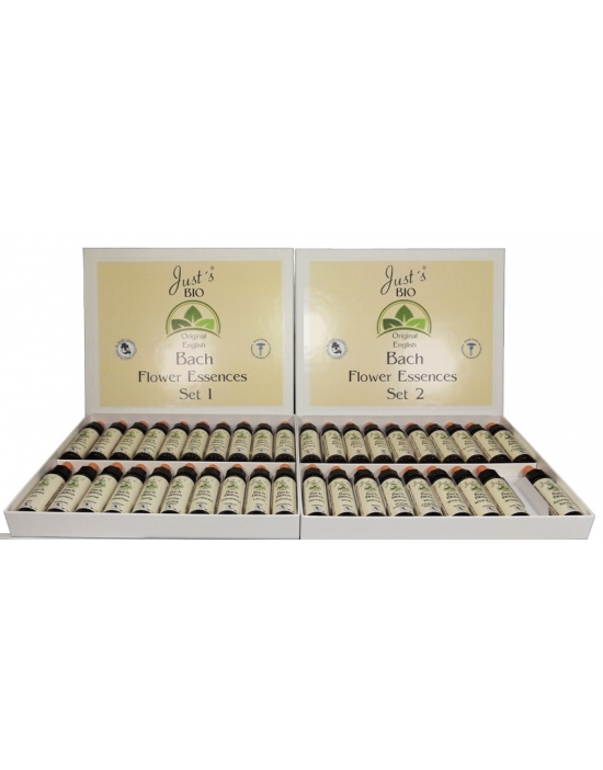 Bio Bachblüten Set in 2 Kartons / Organic Bach Flower Essences