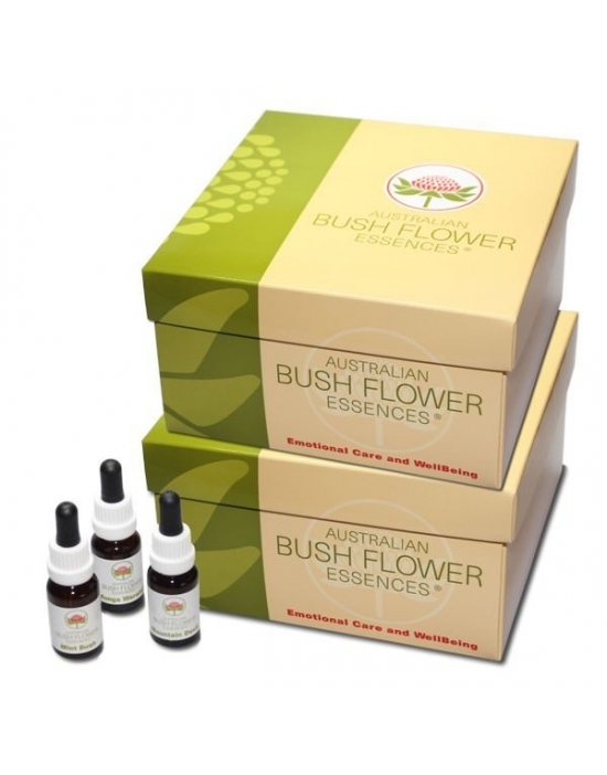 original Therapists set Australian Bush Flower Essences 69 x 15 ml stckbottles + booklet