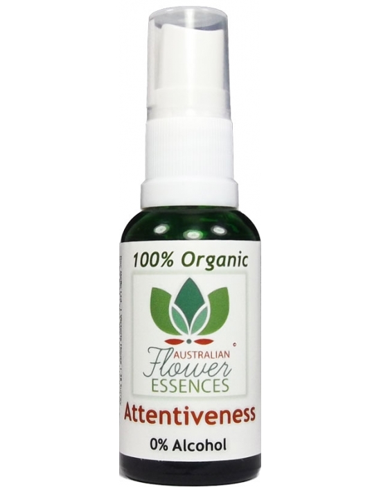 Attentiveness Organic Blend Australian Flower Essences