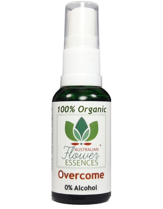Overcome Bio Buschblüten Australian Flower Essences alkoholfrei