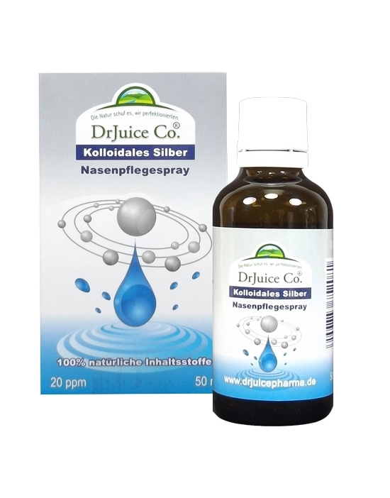 argento colloidale spray nasale dal Dr. Juice