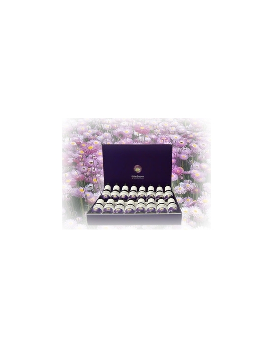 Acu-Kit der Living Essences mit ausgesuchten Buschblüten Stockbottles