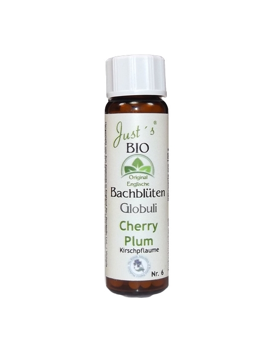 Pillules Cherry Plum no. 6 globules Just's Organic Bach Flower Essences