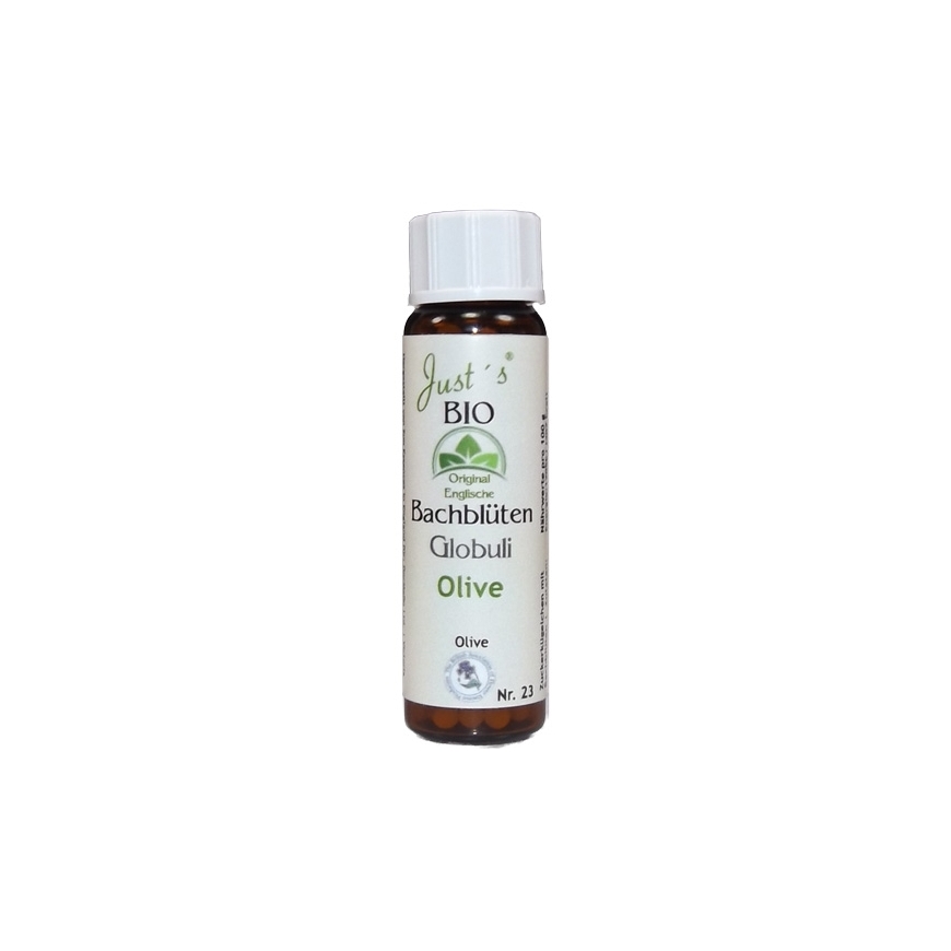 Globuli Olive Nr. 23 Fiori di Bach BIO granuli - senza alcol