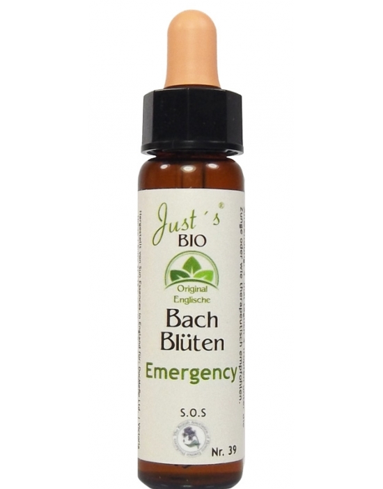 Emergency Organic Bach Flower Essences Blend 10 ml