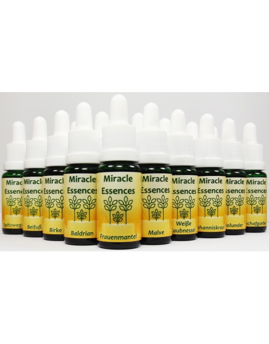 KIT 18 miracle Esences flower essences 15 ml