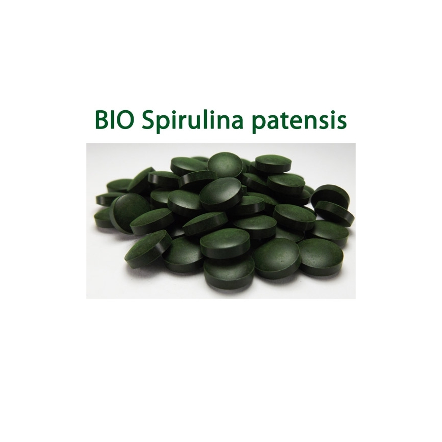 Organic Spirulina platensis pills