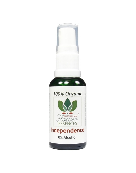 independence organic australian flower essences no alcohol