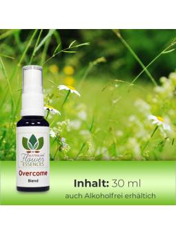 Inhalt Australische Buschblüten Vitalspray Overcome / Angst