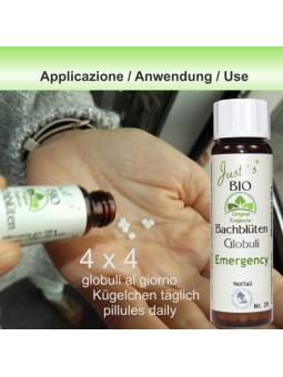 Globuli Centaury Nr. 4 Fiori di Bach BIO granuli - senza alcol