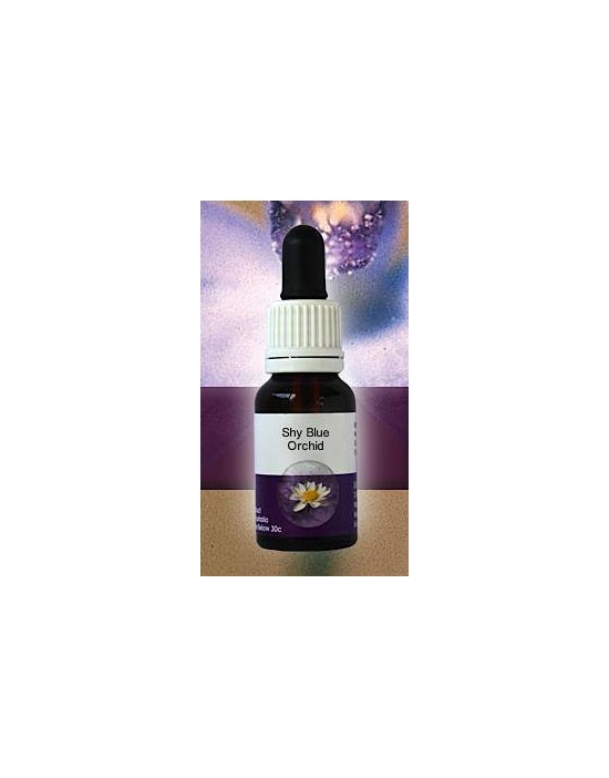 Shy Blue Orchid Living Essences Stockbottle 15 ml Australische Bachblüten