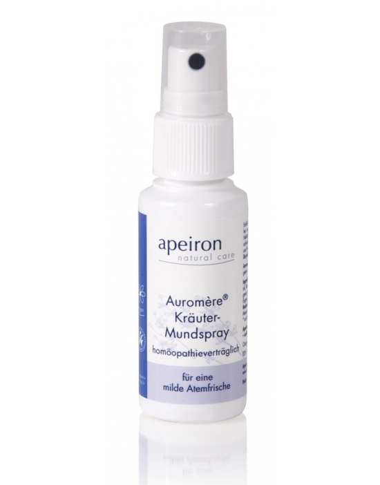 Bio Kräuter-Mundspray homöopathieverträglich 30 ml Auromère Naturkosmetik