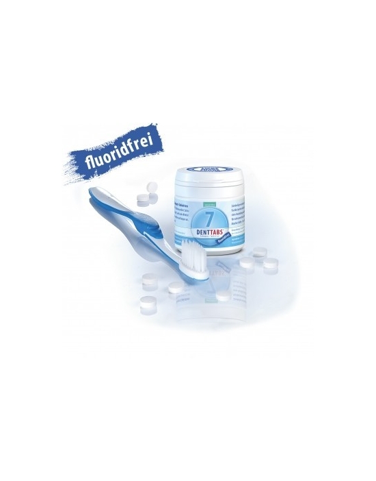 Zahnpflege Tabletten ohne Fluorid 125 Stück Dentatabs