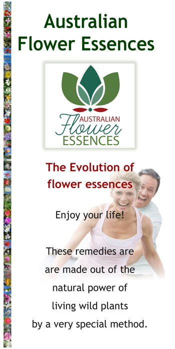 Free leaflet about Australian Flower Essences and Sprays with every delivery.