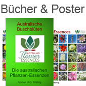 Books and Poster about Australian Flower Essences